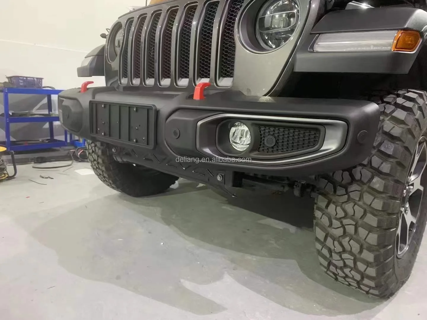 10th Anniversary Plastic Front Bumper With Radar Hole For Jeep Wrangler