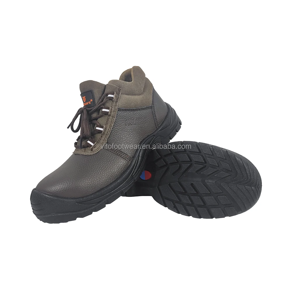 VITOSAFE Good Quality Wholesale Price Anti-slip Labor Footwear Working Shoes Safety Boots with Steel Toe Cap manufacture