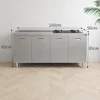 160 cm fornello a quattro porte con apertura sinistra/destra - 304