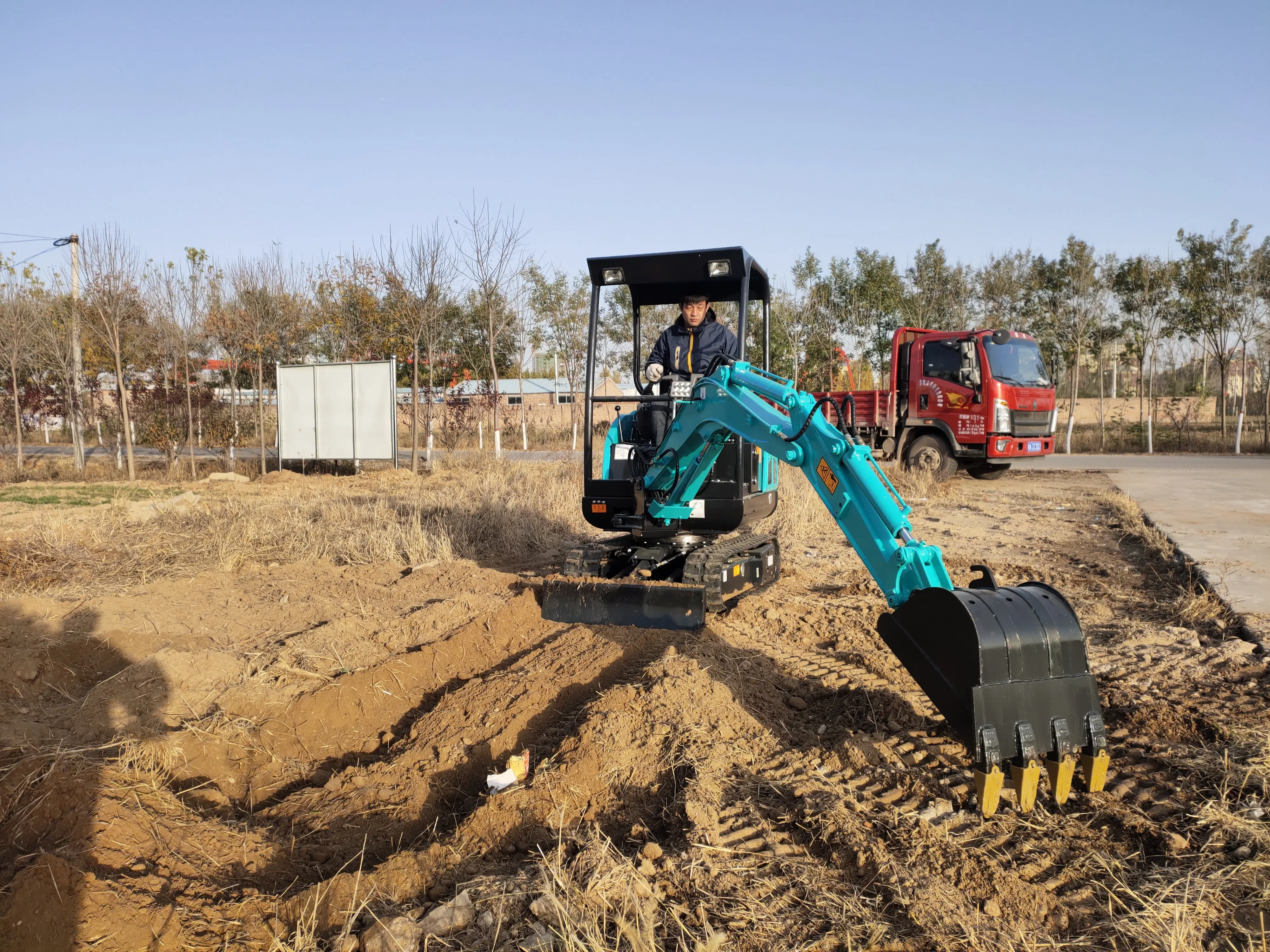 Free Shipping Mini Excavator 3.5 Ton EPA Euro 5 Kubota Engine Crawler ...