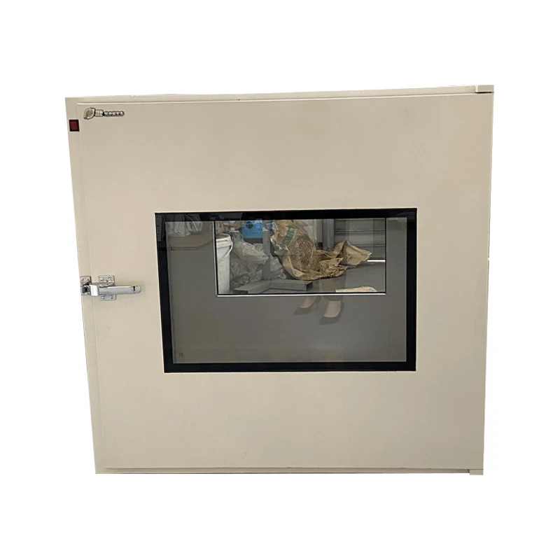 Class 100 Stainless Steel Clean Room Use Static Pass Box