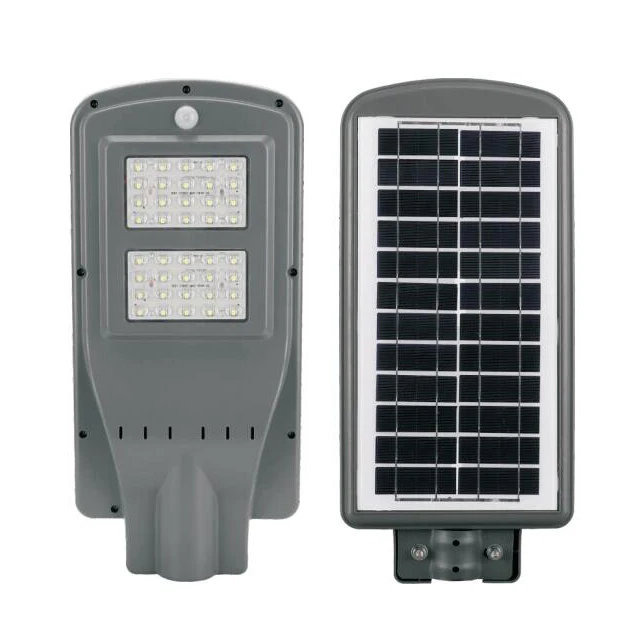 For Solar Street Lights Outdoor 40W Security Flood Light Auto On/Off with Light control and Remote Control