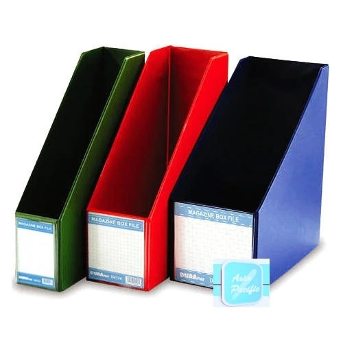 Sturdy Desktop File Folder Book Magazine Holder Desk Document PVC Vertical Storage Organizer Stand Shelf Rack