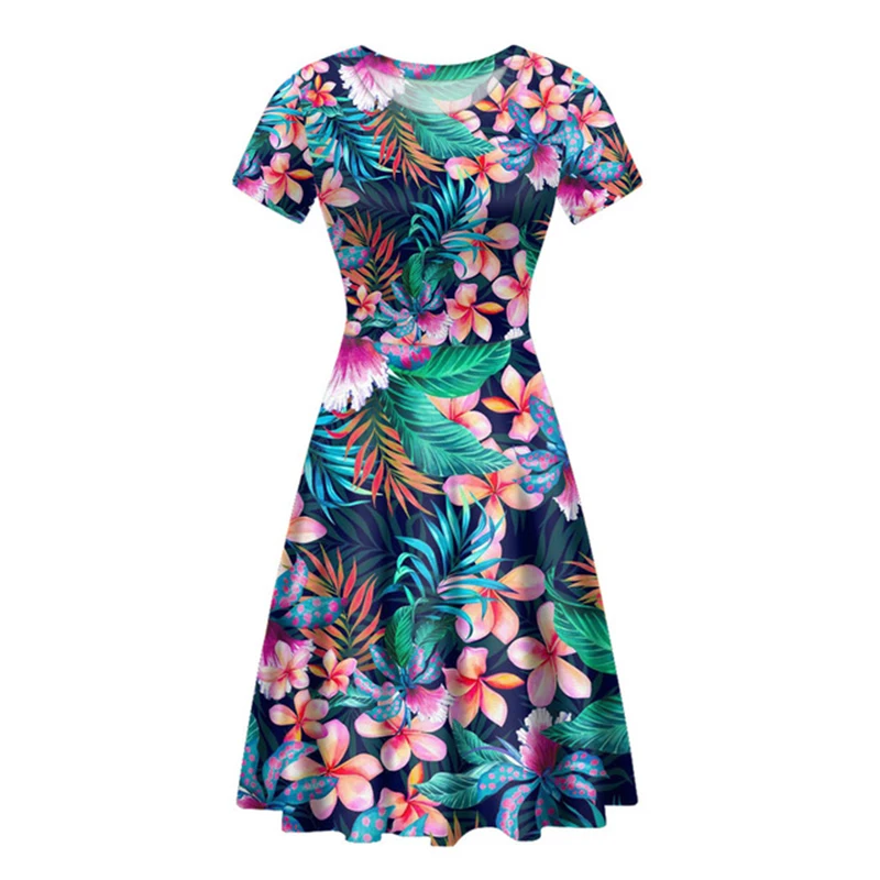 hawaiian style dresses