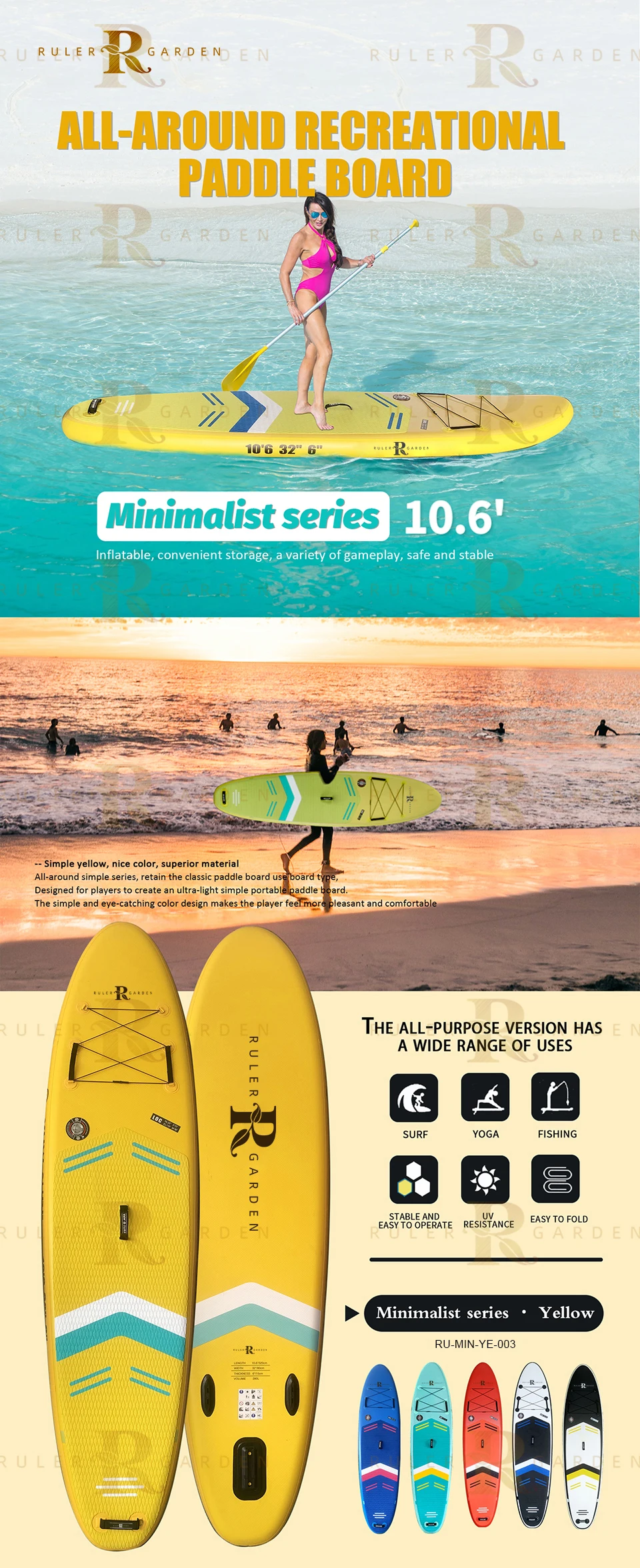 Custom Pvc Isup Inflatable Sup Board Float Fishing Beginner Stand Up