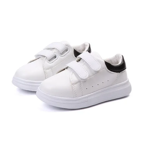 childrens black school trainers