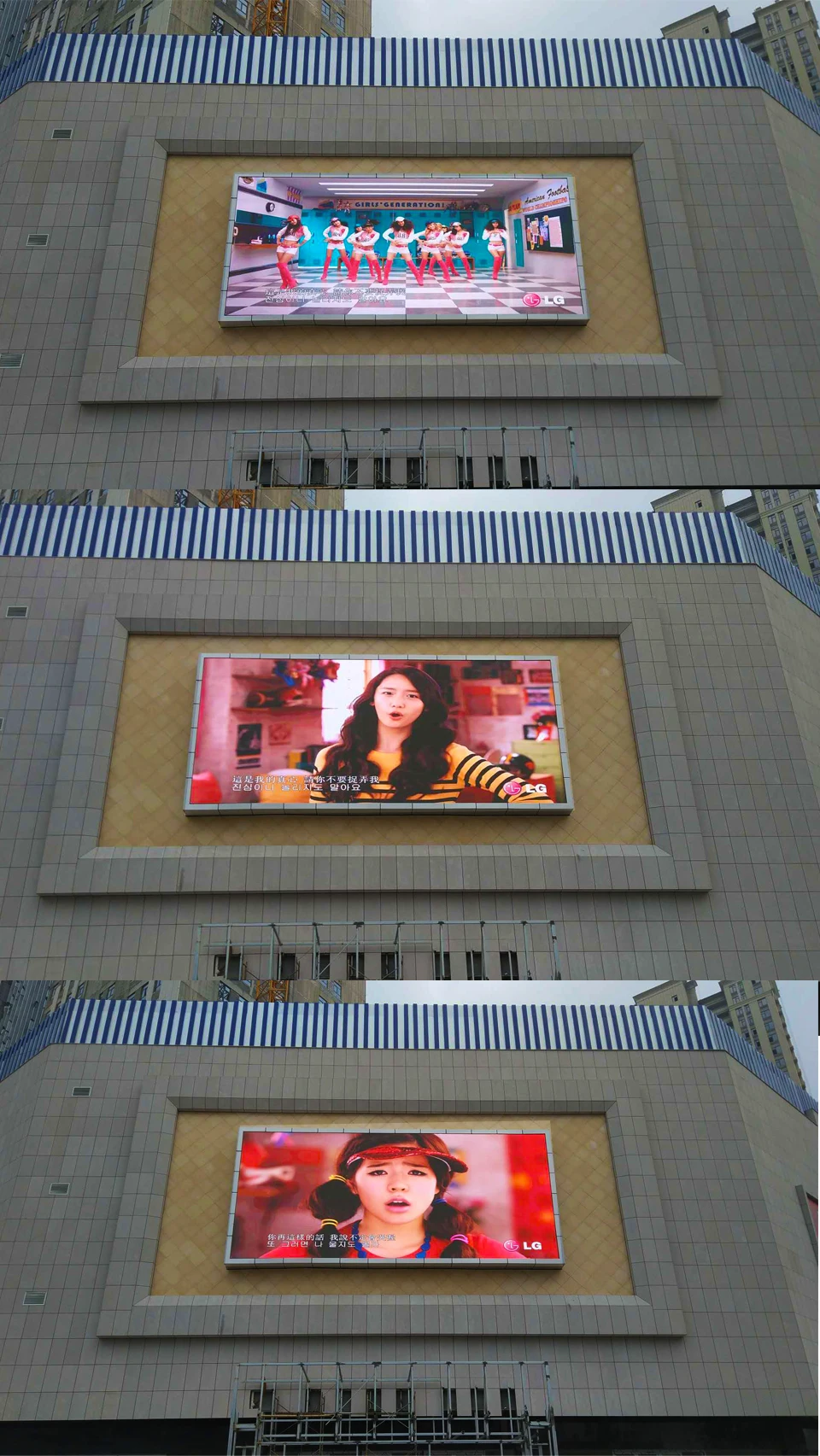 3.91mm LED Video Wall With 500*500mm Aluminium Die Casting Cabinet