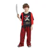 Costume da pirata rosso