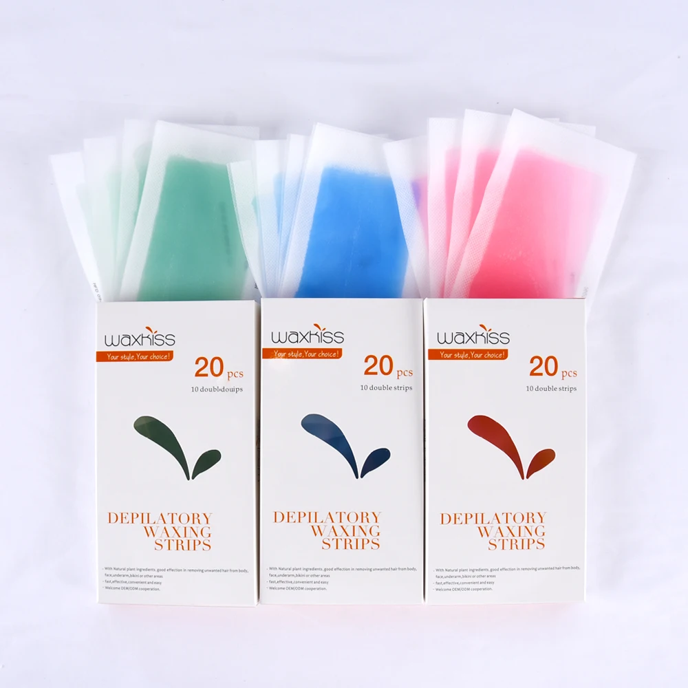 China product depilatory wax paper strip for beauty salon OEM wax