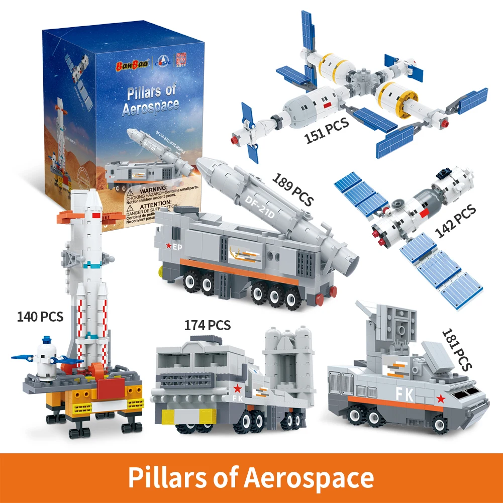 Banbao Et6831 Pillars Of Aerospace Series Educational Small Building