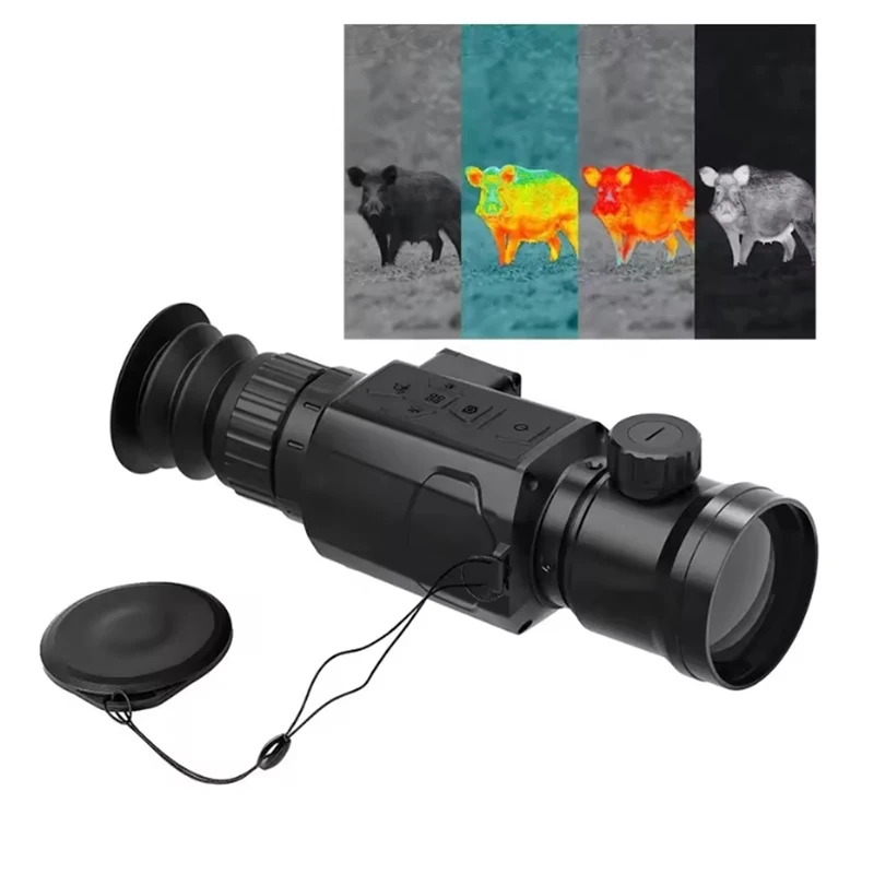 Factory Sales Ht-C19 Thermal Scope Monocular Resolution 640X512 Hunting Thermal Imaging Night Vision Scope