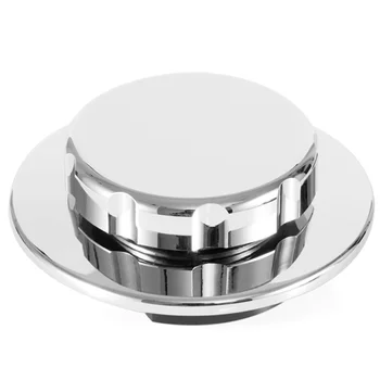 Good quality CNC aluminum chrome Gas Tank Cover Fuel Cap protect screw lock cover by your drawings