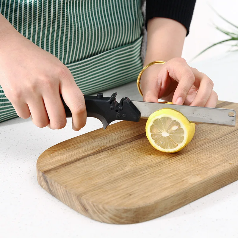 Two in One Kitchen Stainless Steel Scissor Vegetable 2 in 1 Scissors Multi Function Spring Scissor Food Knife