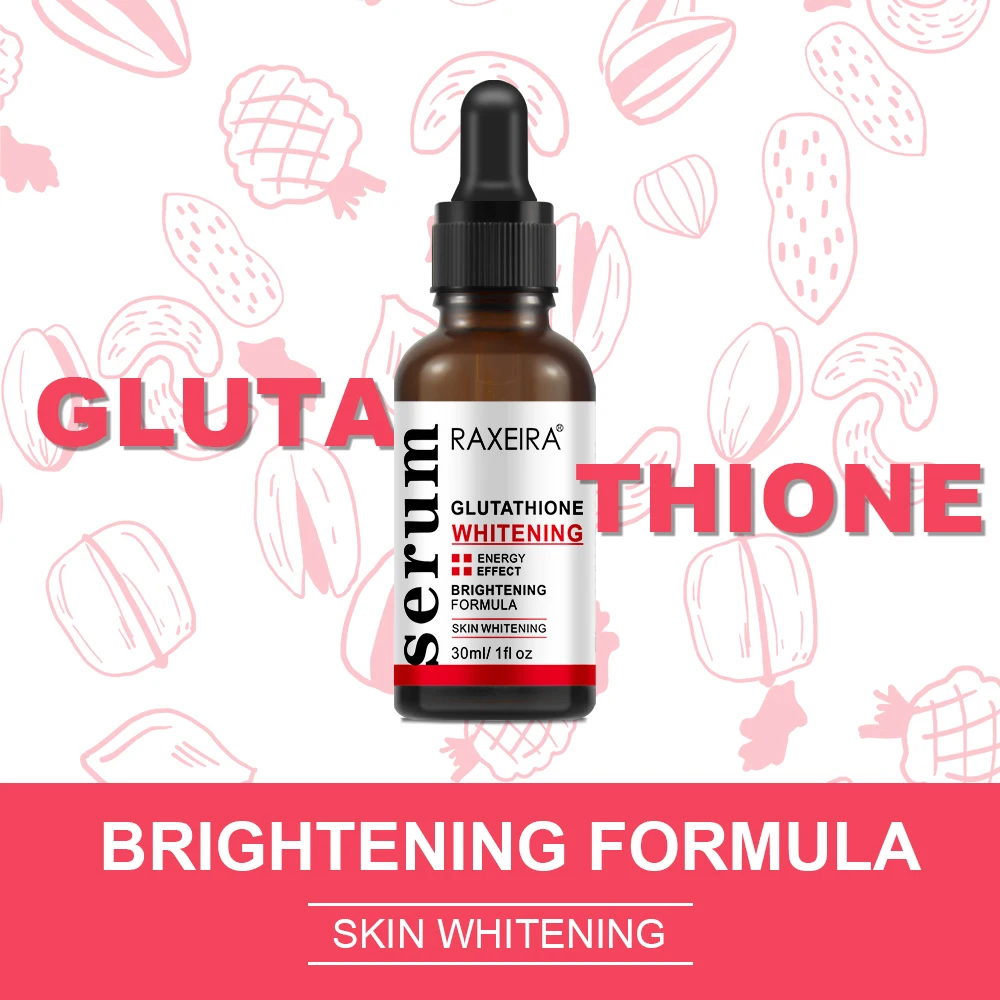 Serum Glutathione Private Label Pemutih Kulit Mencerahkan Melembapkan  Vitamin C Perawatan Kulit Serum Wajah Glutathione