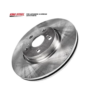 KINGSTEEL OEM 43512-12710 Auto Spare Parts Brake System Front Auto Brake Disc for TOYOTA COROLLA ZZE141 2007- 4351212710