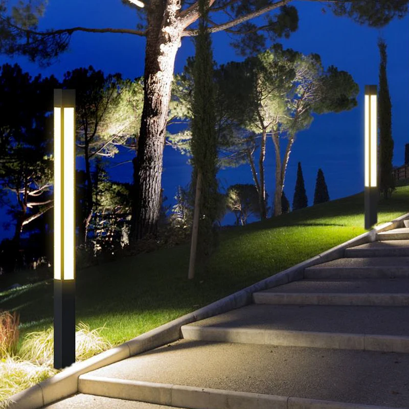 DAWN Outdoor Lighting 3M 4M 5M Led Smart Garden Bollard  Lights Landscape Waterproof Garden Lights
