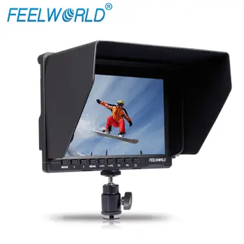 New Feelworld FW759 Camera Monitor 7" Super Slim Monitor for Camera  High Brightness 400cd/m2 IPS Slr Field Monitor detail image