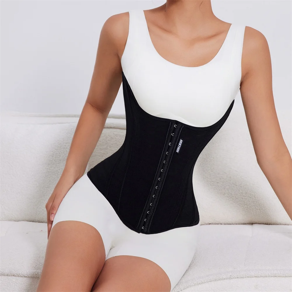 MISTHIN Body Women Trimmer Cincher Corset Double Belt Wrap Girdle Waist Trainer Shaperwear Tummy Control Shaper for Women supplier