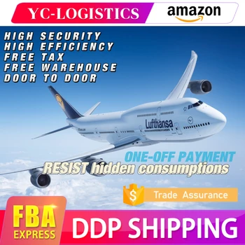 Door to door Air Freight Shipping Amazon Warehouse DDP FBA From China Shenzhen to UK USA Canada France Germany