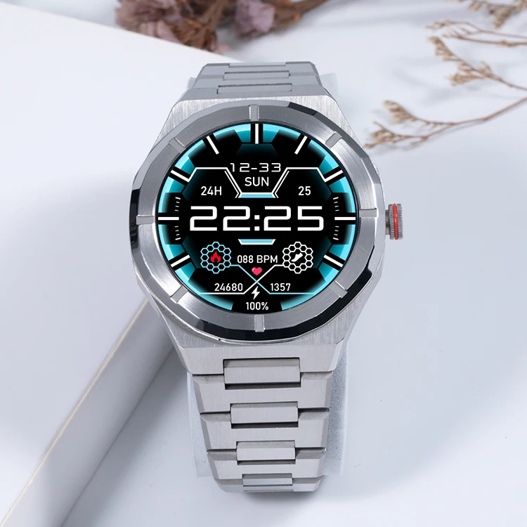 BOMAXE Fitness Ios Android Custom Touch Screen Hot Selling Rate Monitor Stylish Watches for Men