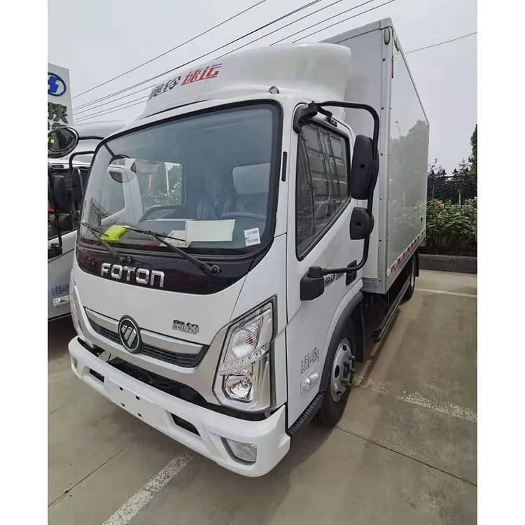 New Foton OLLIN 4x2 Single Row Light Truck 6ton Diesel Loading Cargo Trucks Left Steering Chassis for Sale