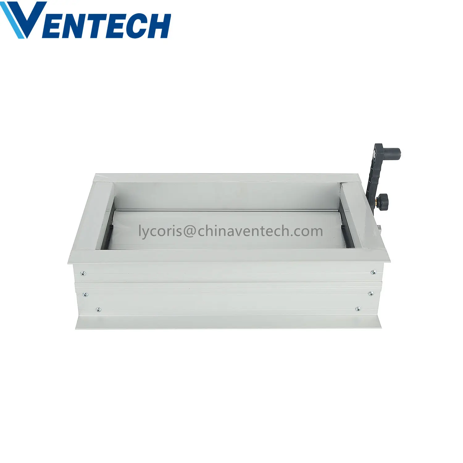 VCD Damper Ventilation Manual Volume Control Aluminum Air Damper Supply Air Ceiling Diffuser HVAC system Air Duct