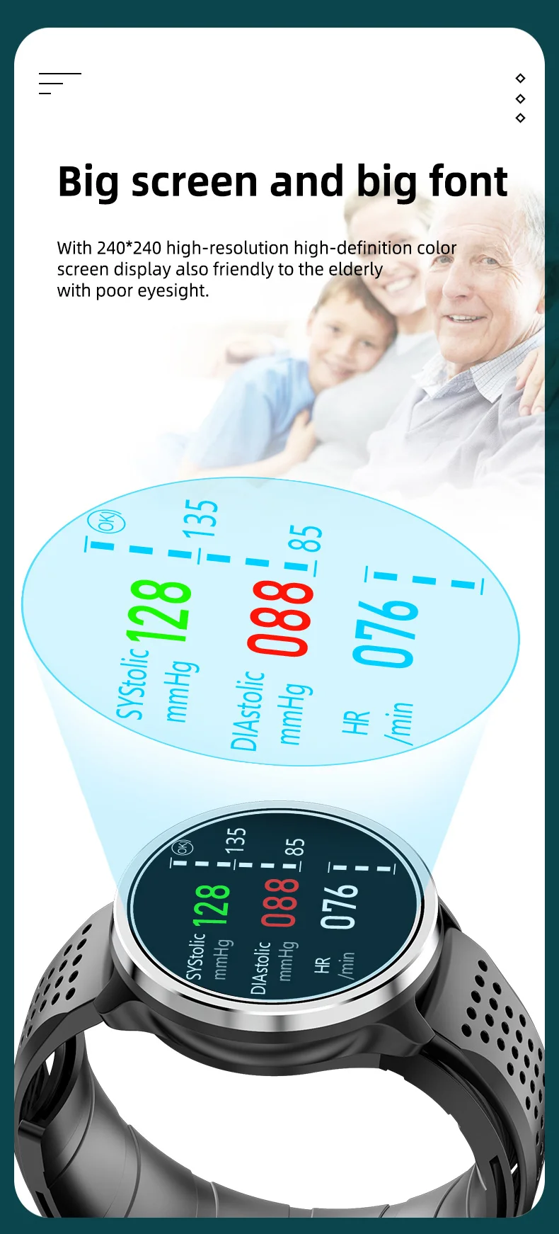 P30 Air Pump Blood Pressure Health Smart Watch Accurate Blood Pressure Blood Oxygen Temperature Healthcare Smartwatch (4).jpg