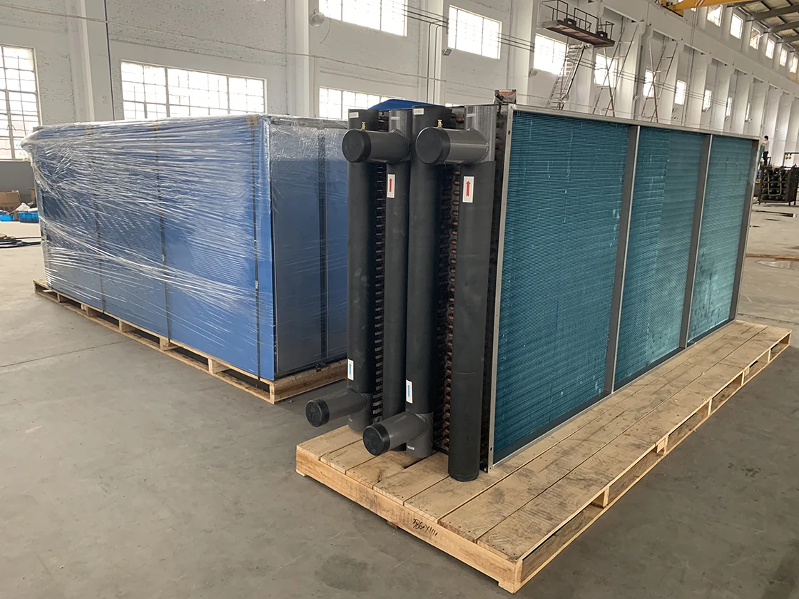 Aluminum Fin Hvac Heat Exchanger Treated With Powder Coating Prevent