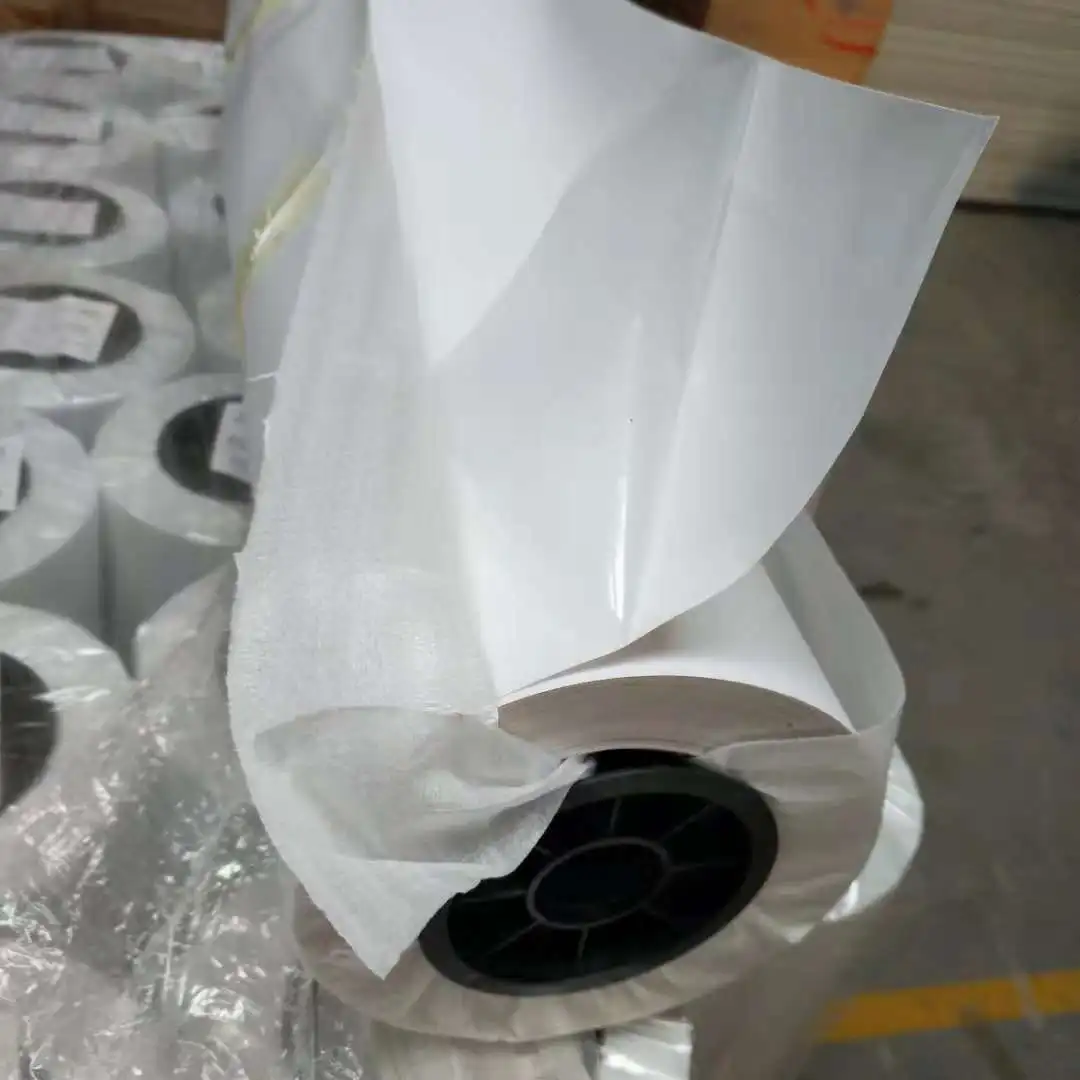 Clear PVC Adhesive Leather Effect Pvc Texture Lamination Film