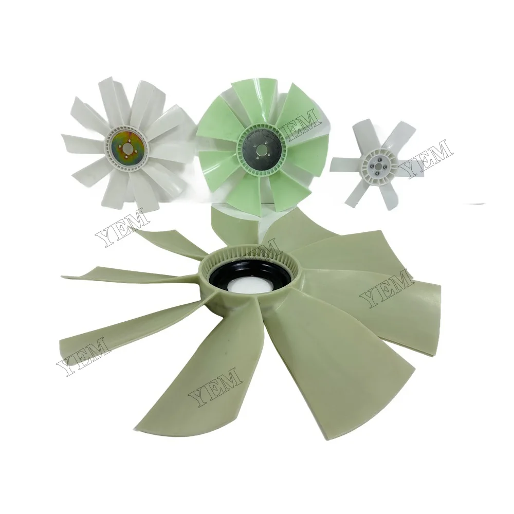 YEM Engine Parts 1104C-44TA Cooling Fan Blade Fit for Perkins Engine Parts 3