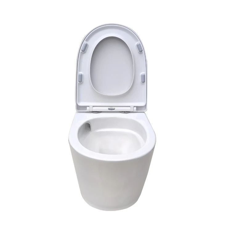 Factory OEM ODM White Tornado Ceramic Toilet WC Wall Hung Water Closet Super Swirling Inodoro Toilets