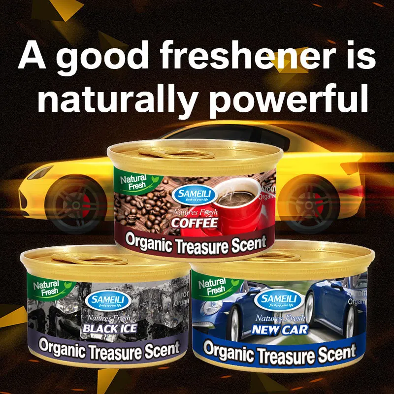 Long Lasting Scent High Quality Own Logo Solid Air Freshener Car Wooden