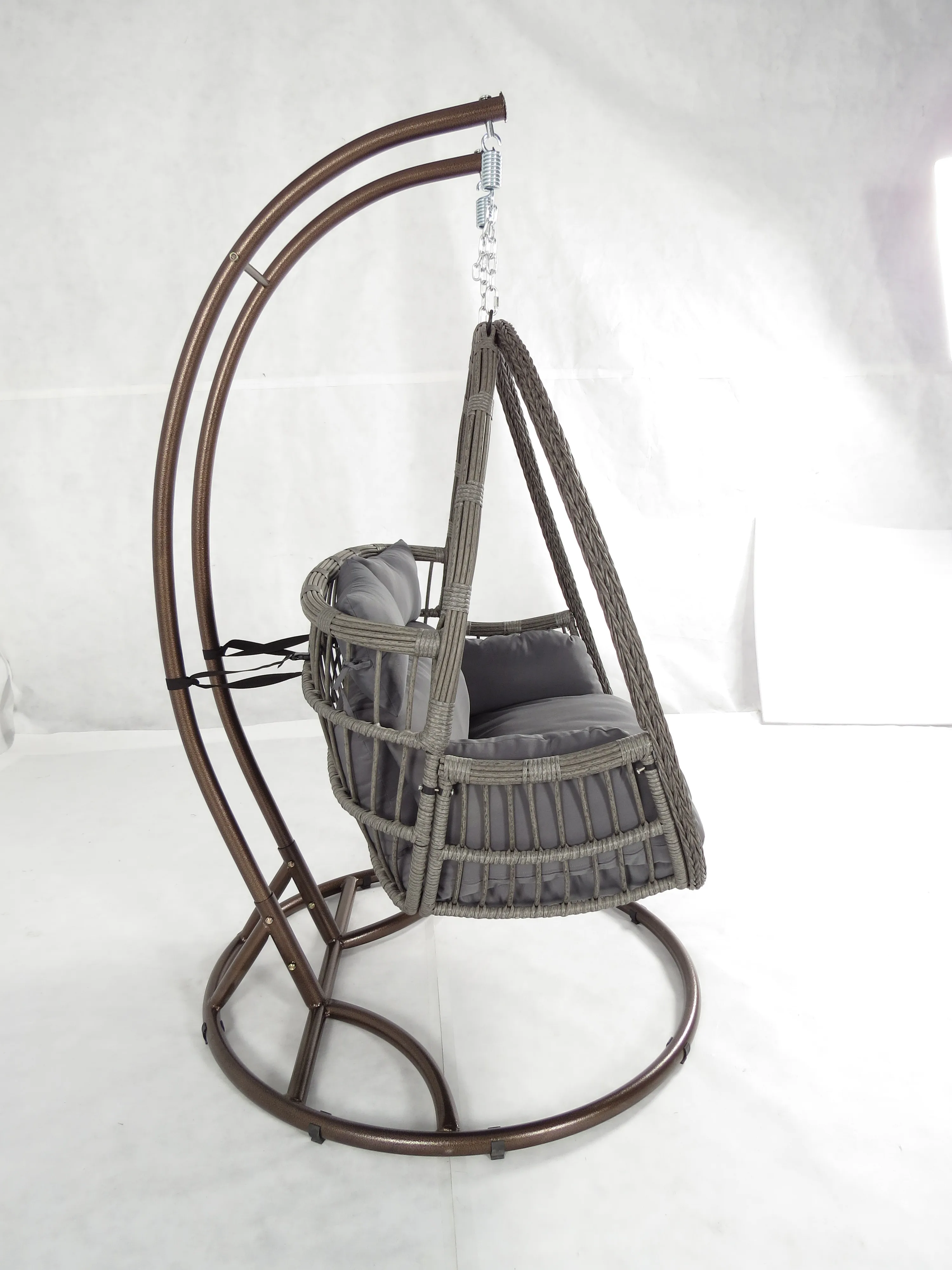 Hot Sell Rattan Bird's Nest Nordic Basket Chair Indoor Balcony Hanging Chair Household Swing Rattan Egg Chair