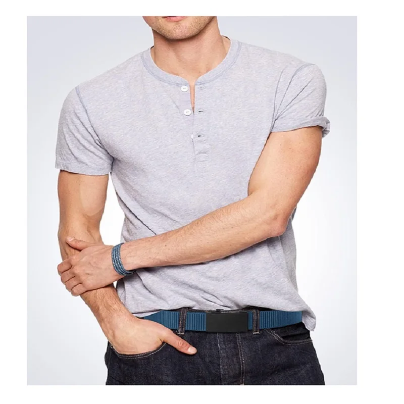 High Quality Ratchet Tactical Belts for Men Nylon Web Men Casual Belt for Jeans Pants Adjustable Belt with Slide Buckle