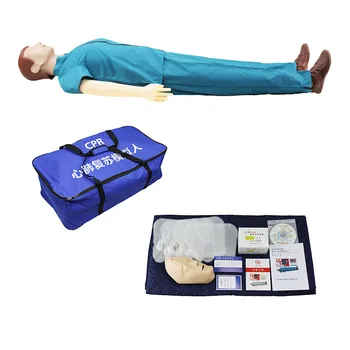 Full-body CPR Manikin Cardiac Artificial Respiration Training Human Patient Simulator Price for Sale