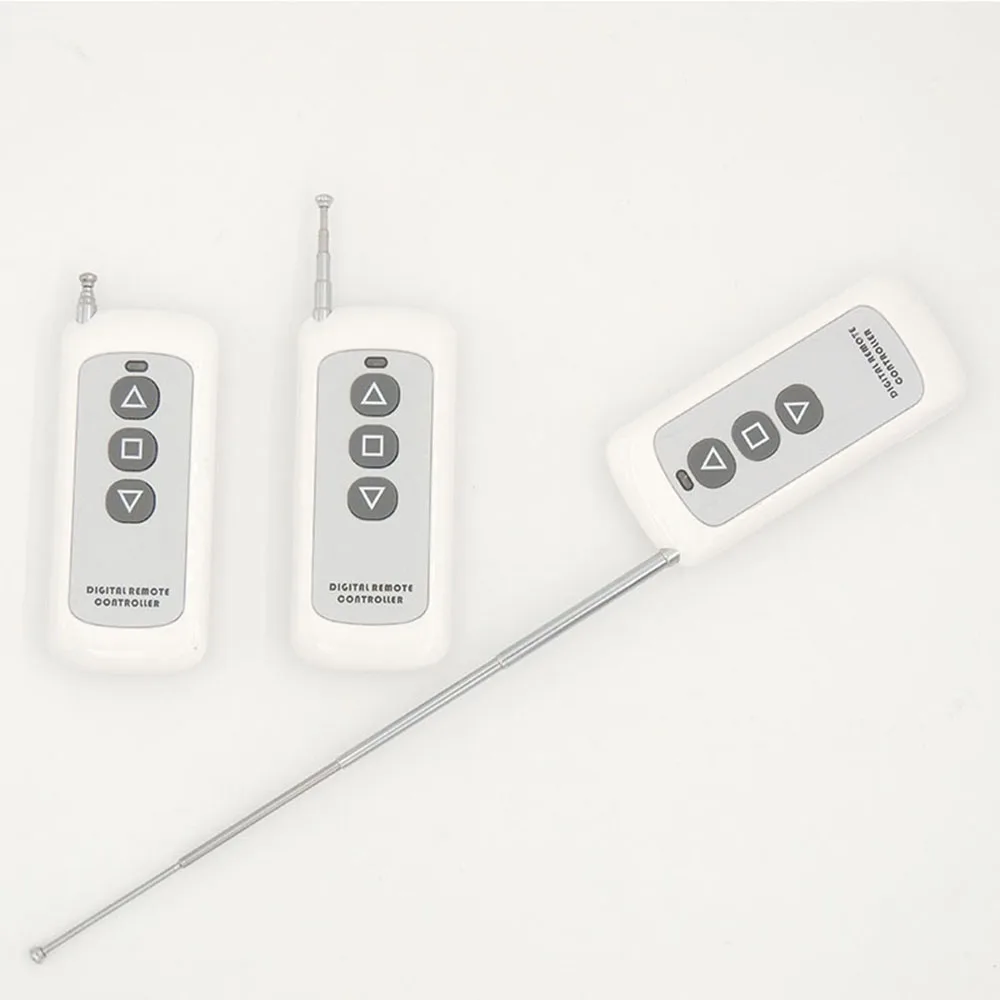 3 Channel 315Mhz 433Mhz RF Remote Control Transmitter with 3 Big