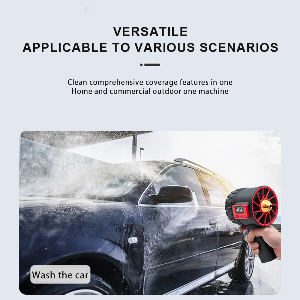 X90 Fan Electric Leaf Blower Air Duster 90MM 5000g Thrust 3000W Duct Fan Super Jet Fan - view 5