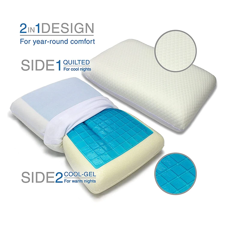 Китай производитель охлаждающий гель пены памяти подушка гель
