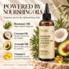 ROSEMARY, COCONUT AND AVOCADO HAIR OILS