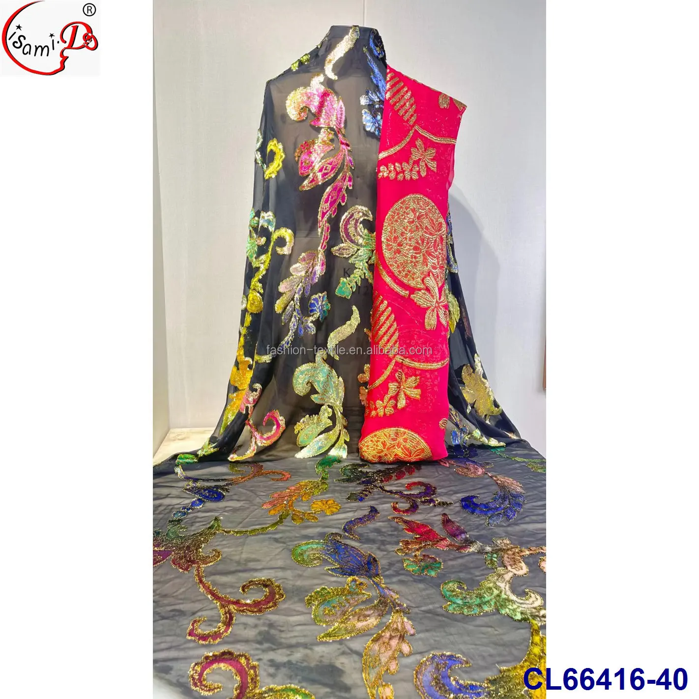 Somalia Fashion Real Silk Garbasar And Dirac,Fashion Hot Sale Fabric