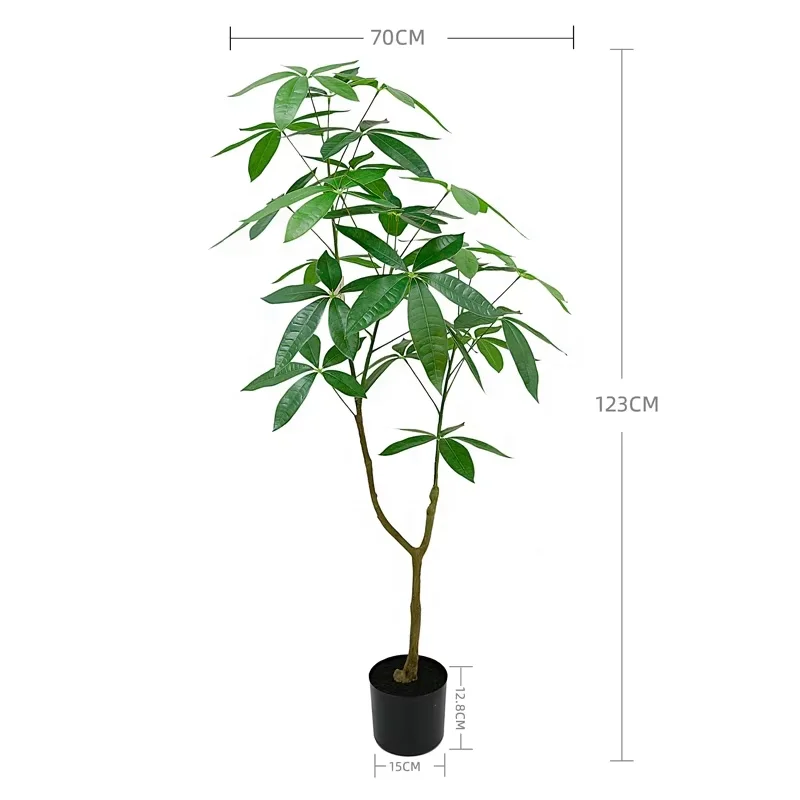 Factory Price Ocean Harvest High Simulation Artificial Money Plant Rich Tree Artifical Bonsai Tree
