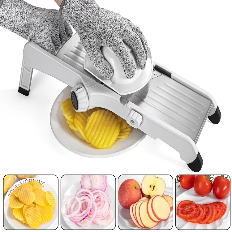 Buy Wholesale China Adjustable Mandoline Slicer Safe Vegetable Slicer,quick  Dicer,food Chopper Vegetable Cutter & Food Chopper at USD 7.9