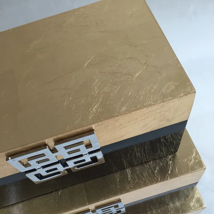 Chinese Factory Can Be Customized Retrowooden Storage Box Set, square Wooden Box, Small Wooden Box Antique