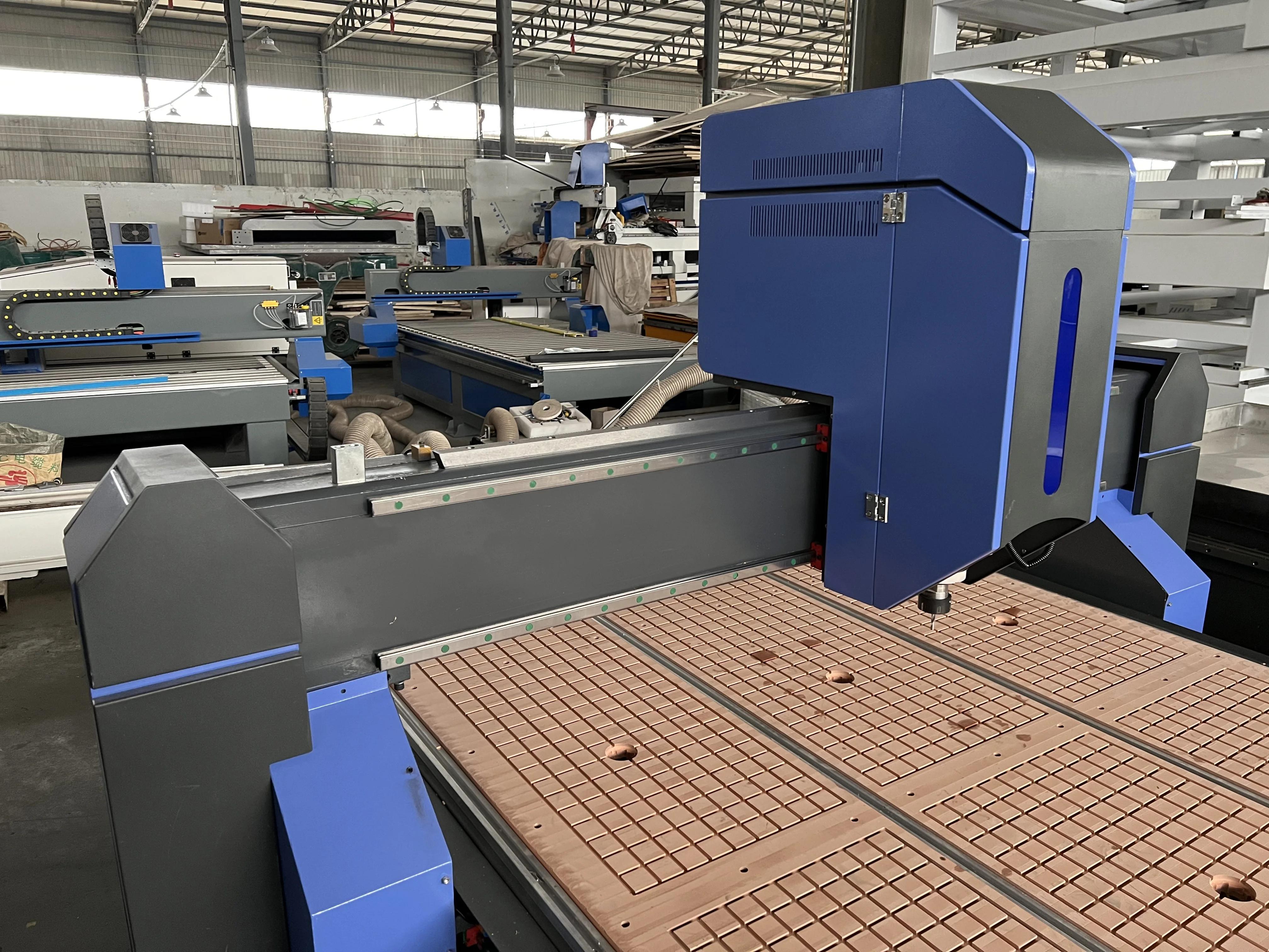 High Precision Cnc Spindle Router 2.2 Kw Vacuum Bed