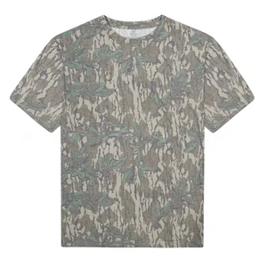Summer Loose Soft Round Neck Short Sleeve Camo Blank Custom Tee T Shirt Women