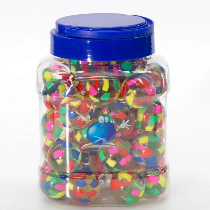 Balles Rebondissantes Solides Transparentes À Impression Visuelle Pour Enfants,Jouets Sportifs,35 Mm,50 Unités/boîtes/barils,En Caoutchouc,Cadeau - Buy Product on
