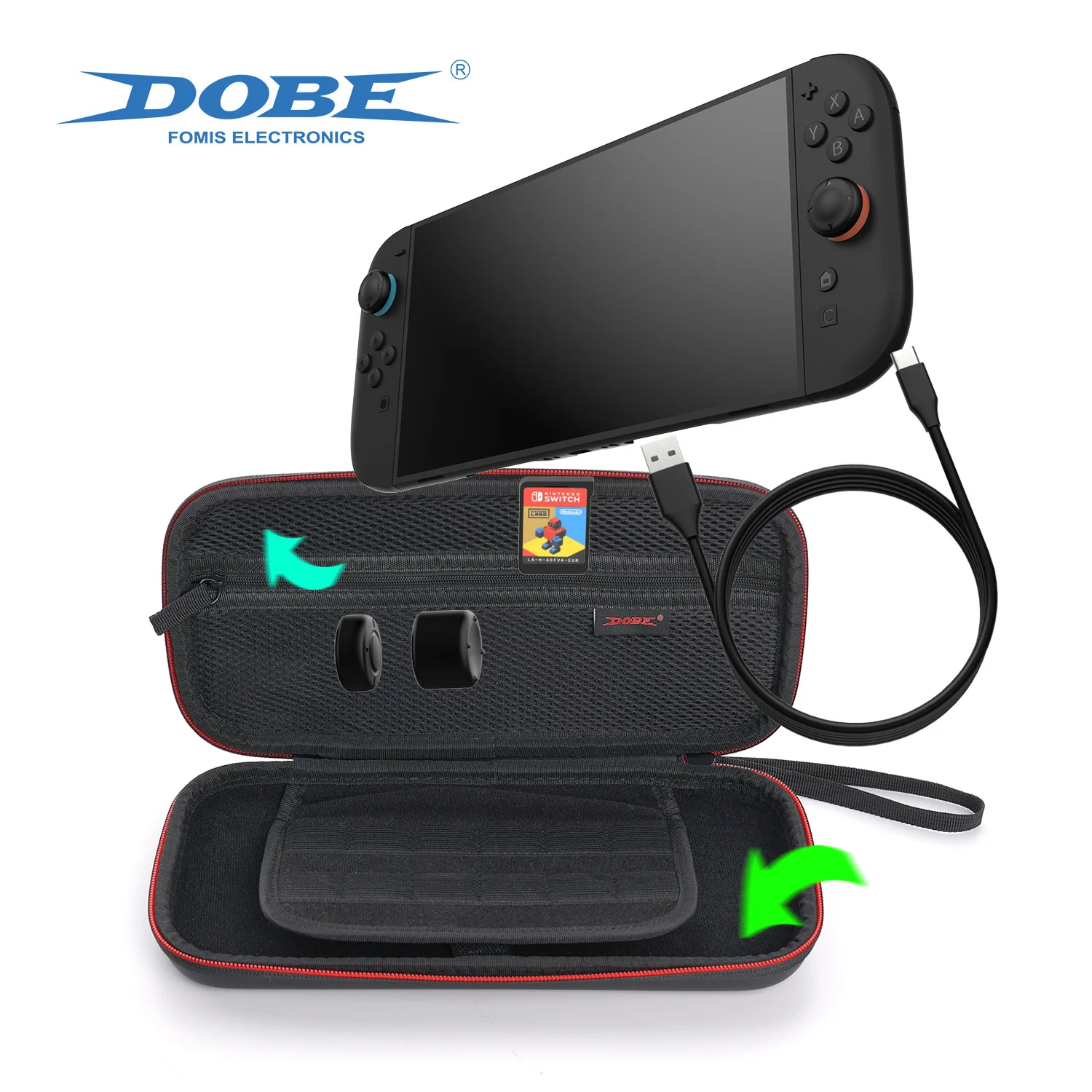 DOBE Factory Direct Supply Protective Storage EVA Bag Case for Nintendo Switch 2 Switch2 Game Console Accessories