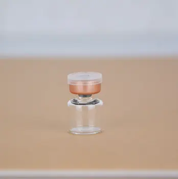 Hot-selling 2 ml 5 ml 10 ml Glass Mount Ampoule Modern sealed Bottles with Transparent Rubber Stoppers