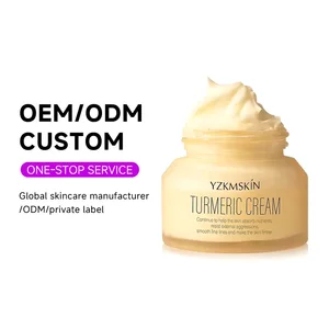 OEM ODM Moisturizing Tightening Soft Smoothing Organic Vitamin C Body Skin Care Nourishing Whitening Cream Turmeric Face Lotion