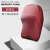 Napa leather headrest - Raffia red